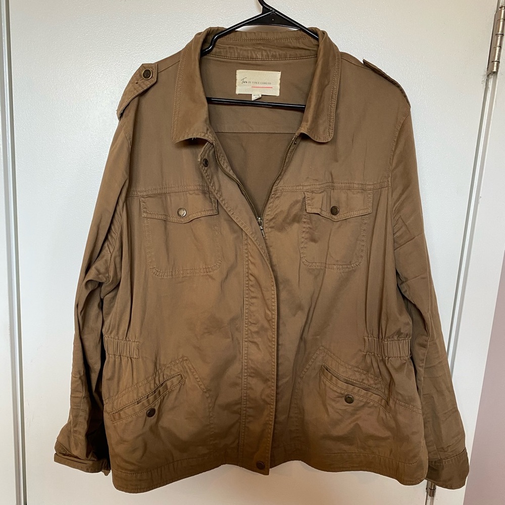 Two by Vince Camuto Short Jacket - Camel